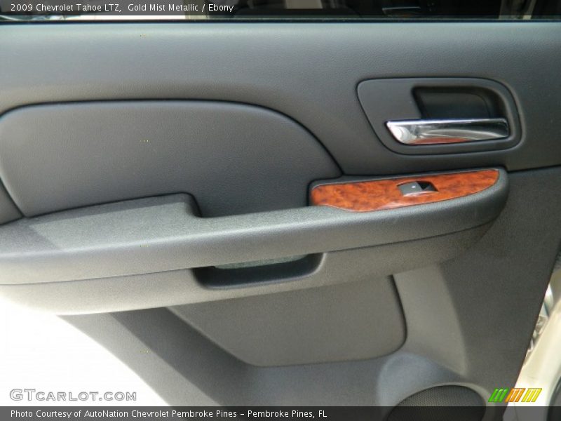 Gold Mist Metallic / Ebony 2009 Chevrolet Tahoe LTZ