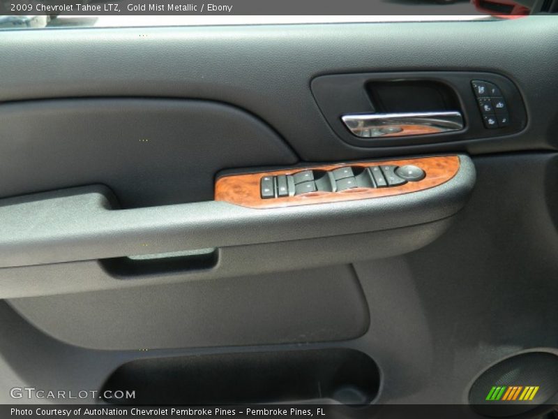 Gold Mist Metallic / Ebony 2009 Chevrolet Tahoe LTZ