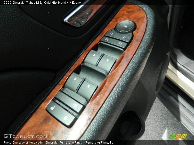 Gold Mist Metallic / Ebony 2009 Chevrolet Tahoe LTZ
