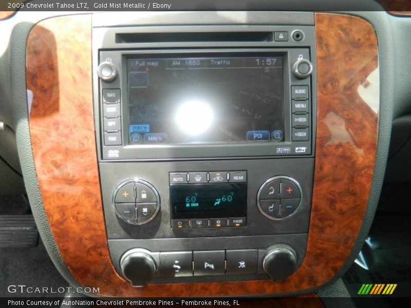 Gold Mist Metallic / Ebony 2009 Chevrolet Tahoe LTZ