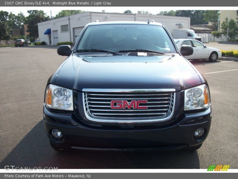 Midnight Blue Metallic / Light Gray 2007 GMC Envoy SLE 4x4