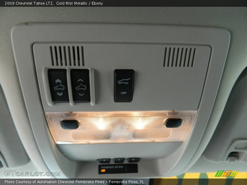 Gold Mist Metallic / Ebony 2009 Chevrolet Tahoe LTZ