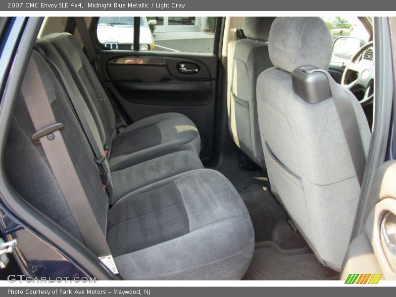 Midnight Blue Metallic / Light Gray 2007 GMC Envoy SLE 4x4