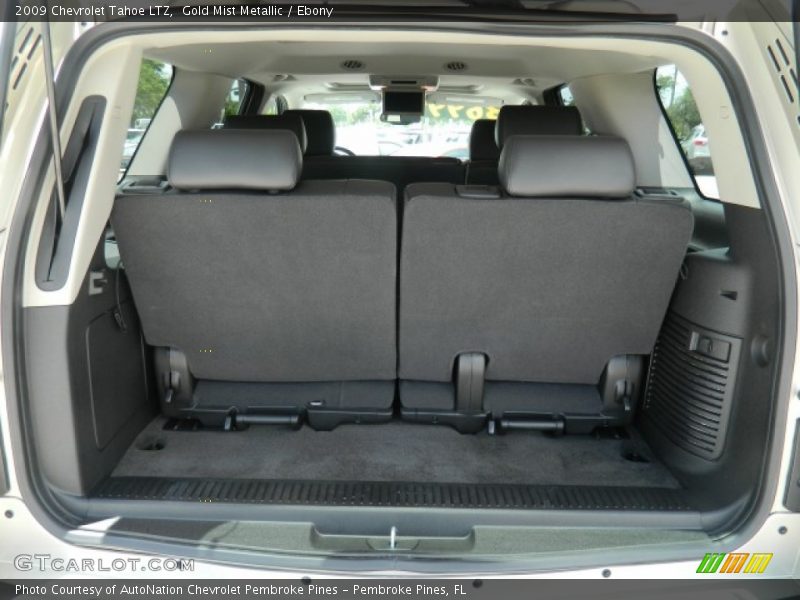 Gold Mist Metallic / Ebony 2009 Chevrolet Tahoe LTZ