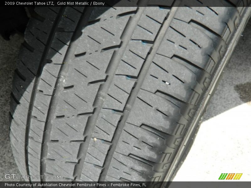 Gold Mist Metallic / Ebony 2009 Chevrolet Tahoe LTZ