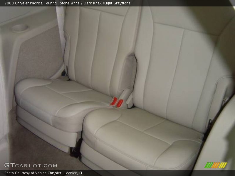 Stone White / Dark Khaki/Light Graystone 2008 Chrysler Pacifica Touring
