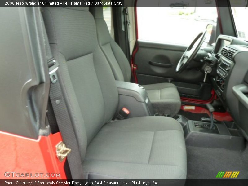 Flame Red / Dark Slate Gray 2006 Jeep Wrangler Unlimited 4x4