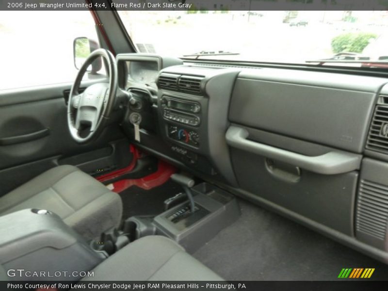 Flame Red / Dark Slate Gray 2006 Jeep Wrangler Unlimited 4x4