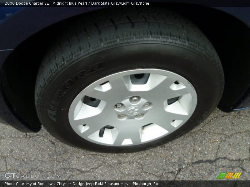 Midnight Blue Pearl / Dark Slate Gray/Light Graystone 2006 Dodge Charger SE