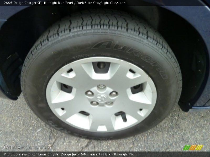 Midnight Blue Pearl / Dark Slate Gray/Light Graystone 2006 Dodge Charger SE