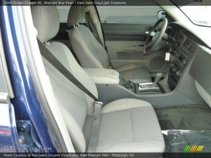 Midnight Blue Pearl / Dark Slate Gray/Light Graystone 2006 Dodge Charger SE