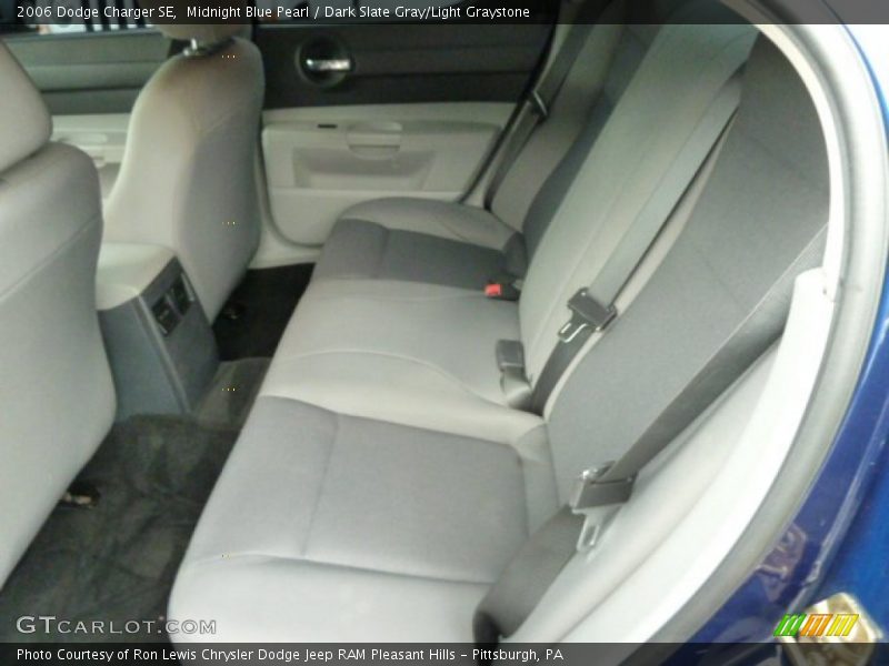 Midnight Blue Pearl / Dark Slate Gray/Light Graystone 2006 Dodge Charger SE