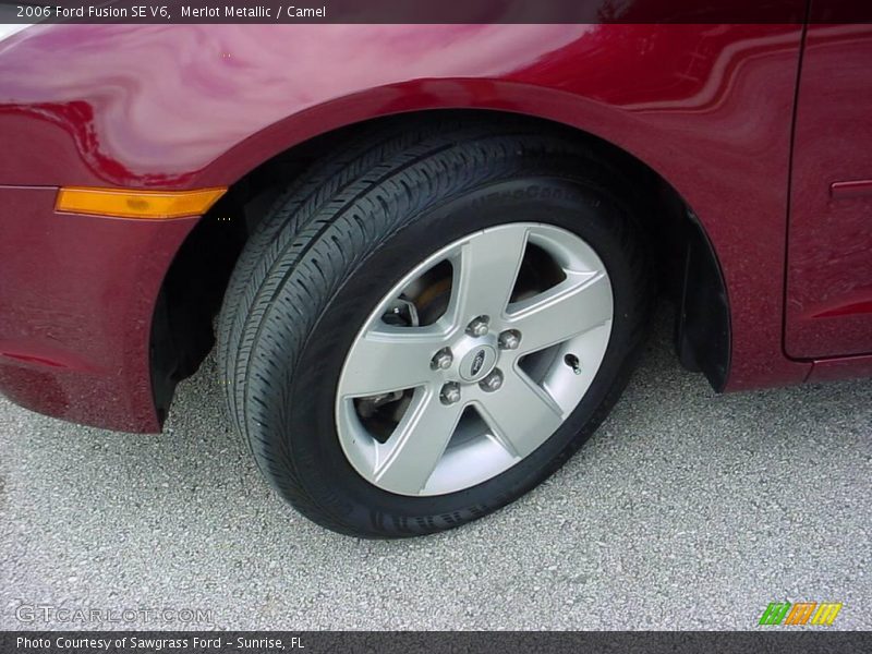 Merlot Metallic / Camel 2006 Ford Fusion SE V6