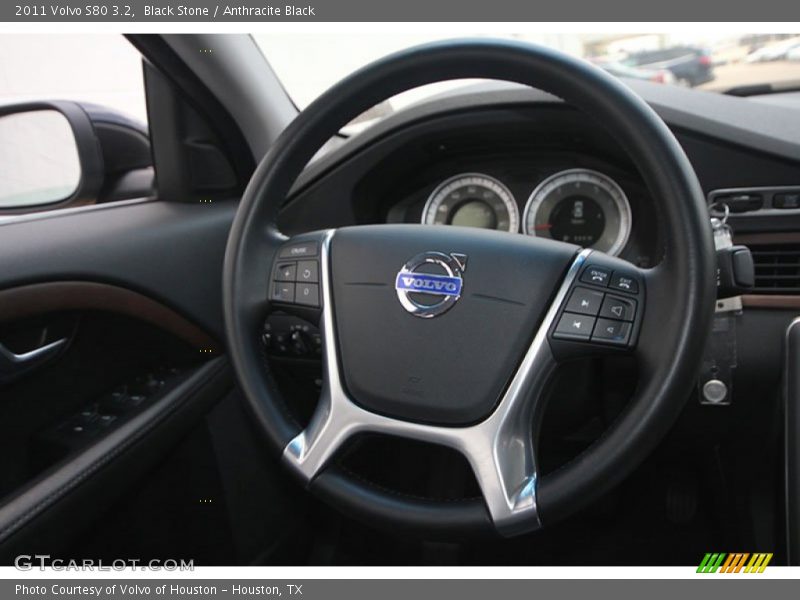 Black Stone / Anthracite Black 2011 Volvo S80 3.2