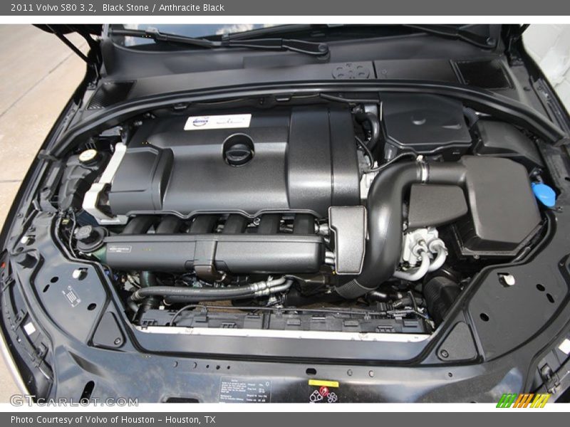 Black Stone / Anthracite Black 2011 Volvo S80 3.2