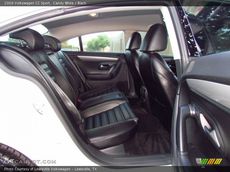 Candy White / Black 2009 Volkswagen CC Sport