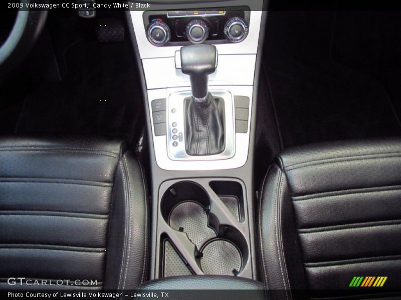 Candy White / Black 2009 Volkswagen CC Sport