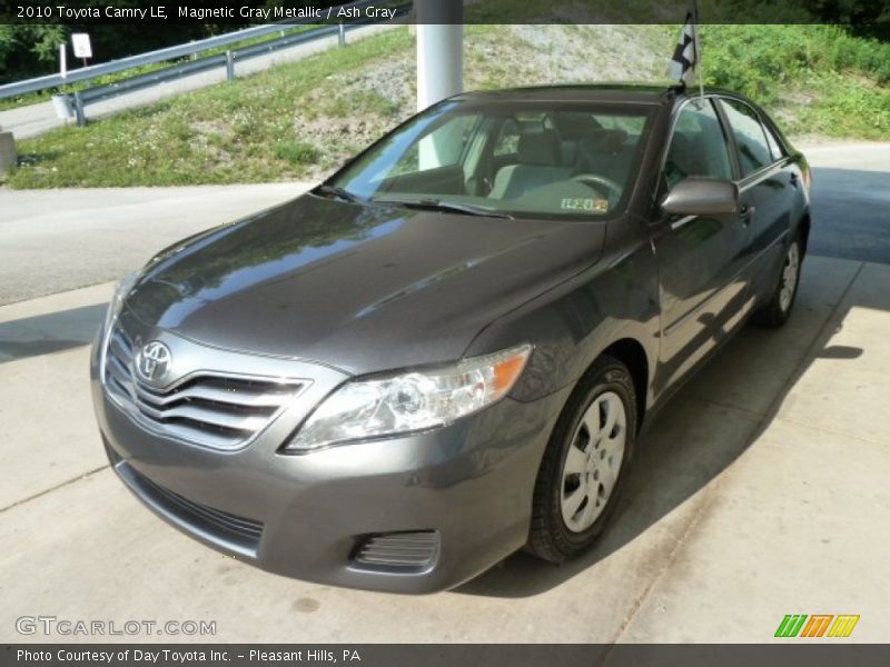 Magnetic Gray Metallic / Ash Gray 2010 Toyota Camry LE