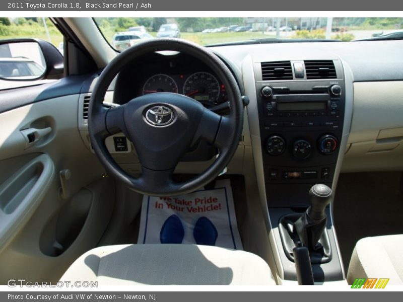 Black Sand Pearl / Ash 2011 Toyota Corolla 1.8