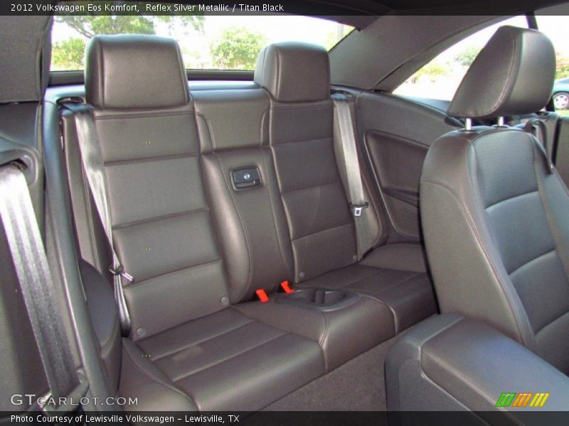 Reflex Silver Metallic / Titan Black 2012 Volkswagen Eos Komfort