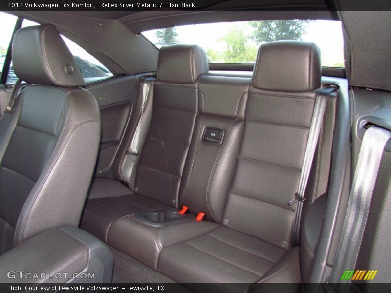 Reflex Silver Metallic / Titan Black 2012 Volkswagen Eos Komfort