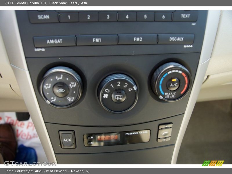 Black Sand Pearl / Ash 2011 Toyota Corolla 1.8