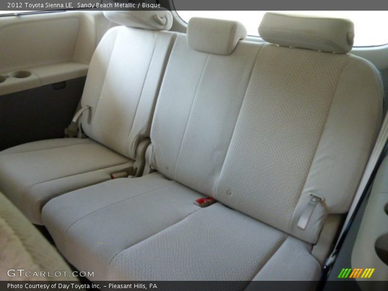 Sandy Beach Metallic / Bisque 2012 Toyota Sienna LE