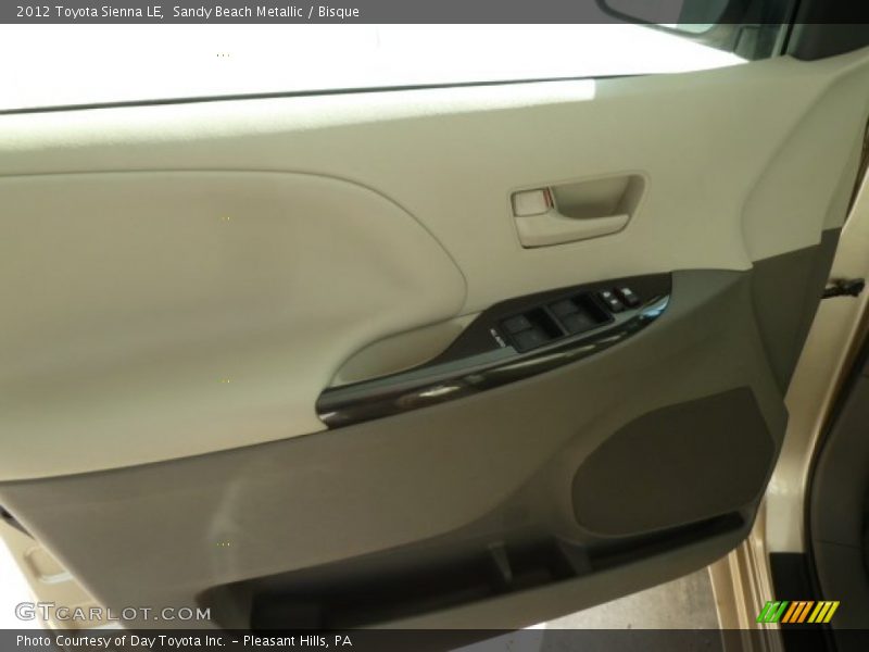 Sandy Beach Metallic / Bisque 2012 Toyota Sienna LE