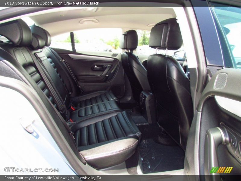 Iron Gray Metallic / Black 2013 Volkswagen CC Sport