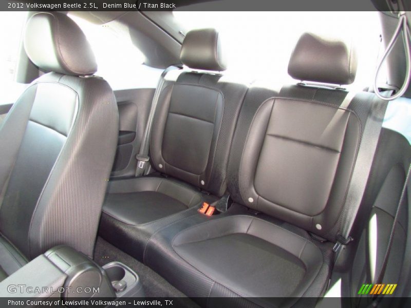 Denim Blue / Titan Black 2012 Volkswagen Beetle 2.5L