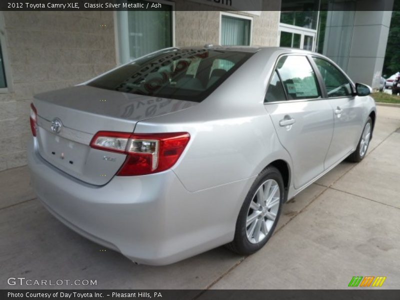Classic Silver Metallic / Ash 2012 Toyota Camry XLE
