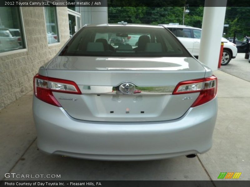 Classic Silver Metallic / Ash 2012 Toyota Camry XLE
