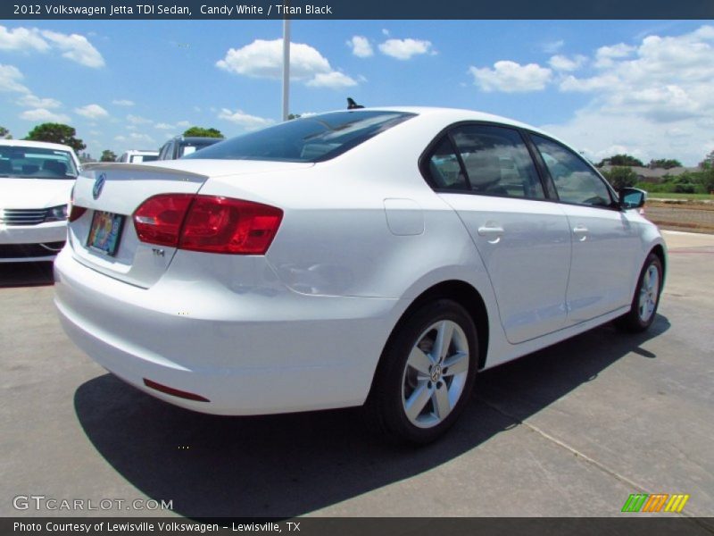Candy White / Titan Black 2012 Volkswagen Jetta TDI Sedan