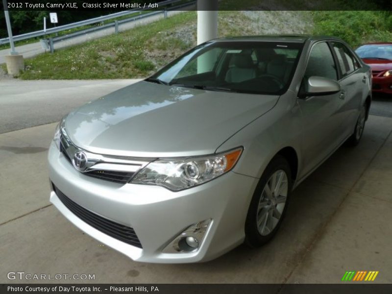 Classic Silver Metallic / Ash 2012 Toyota Camry XLE