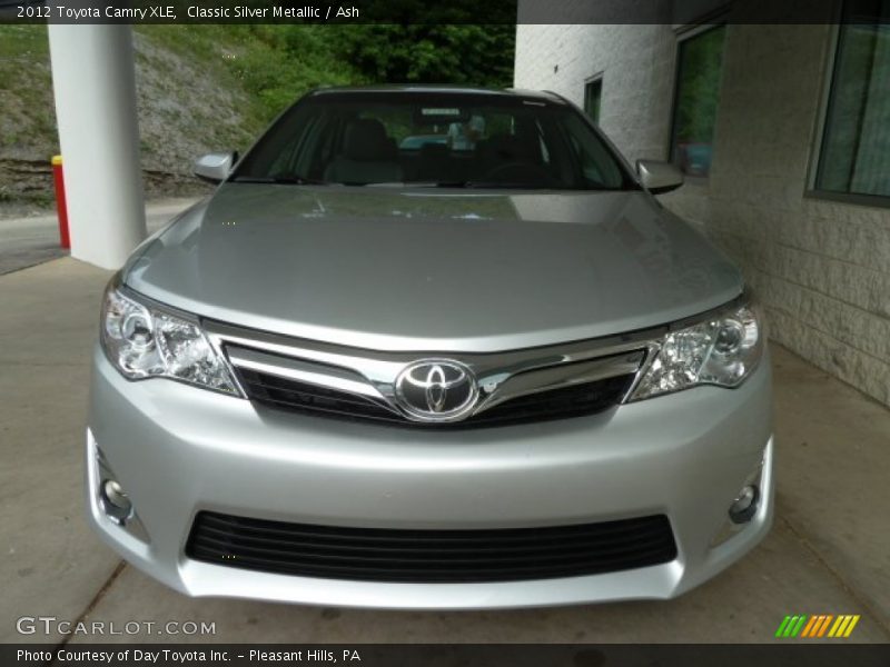 Classic Silver Metallic / Ash 2012 Toyota Camry XLE