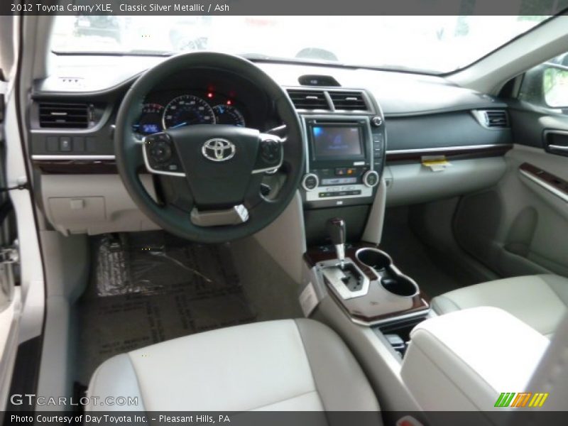 Classic Silver Metallic / Ash 2012 Toyota Camry XLE
