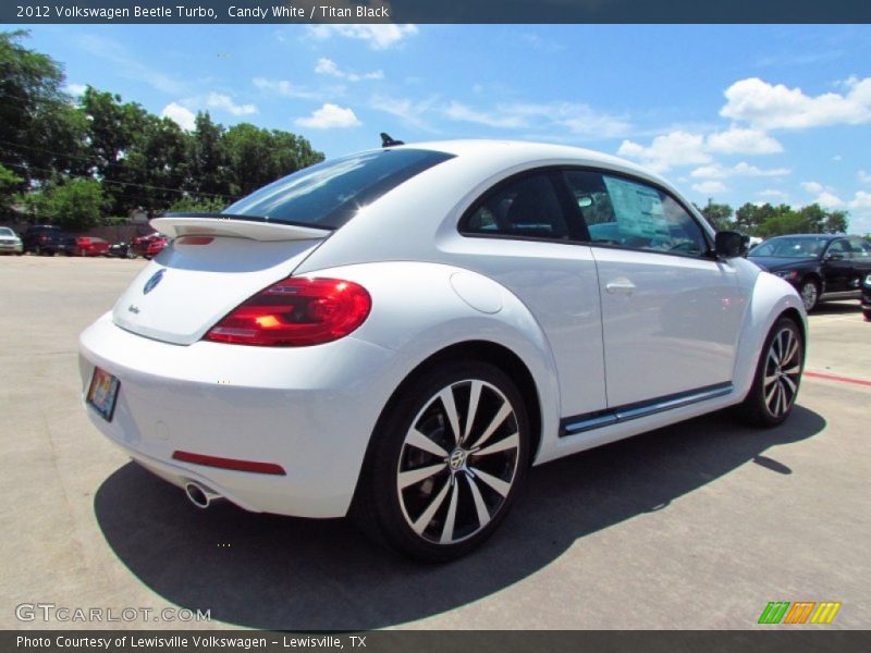 Candy White / Titan Black 2012 Volkswagen Beetle Turbo
