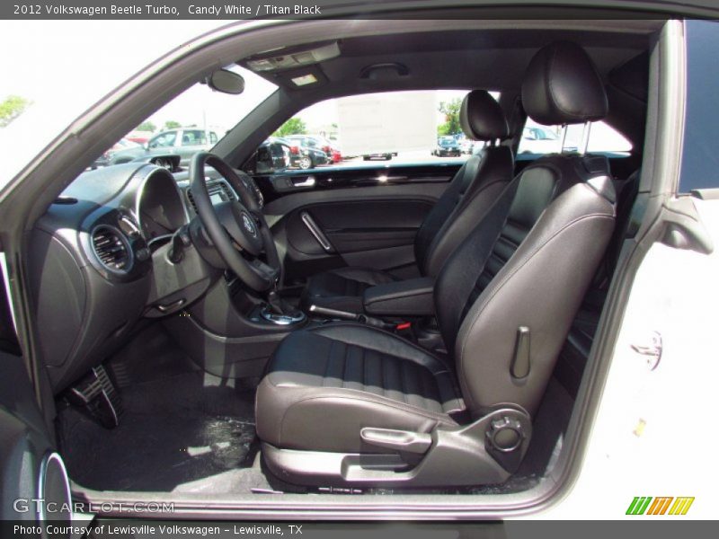 Candy White / Titan Black 2012 Volkswagen Beetle Turbo