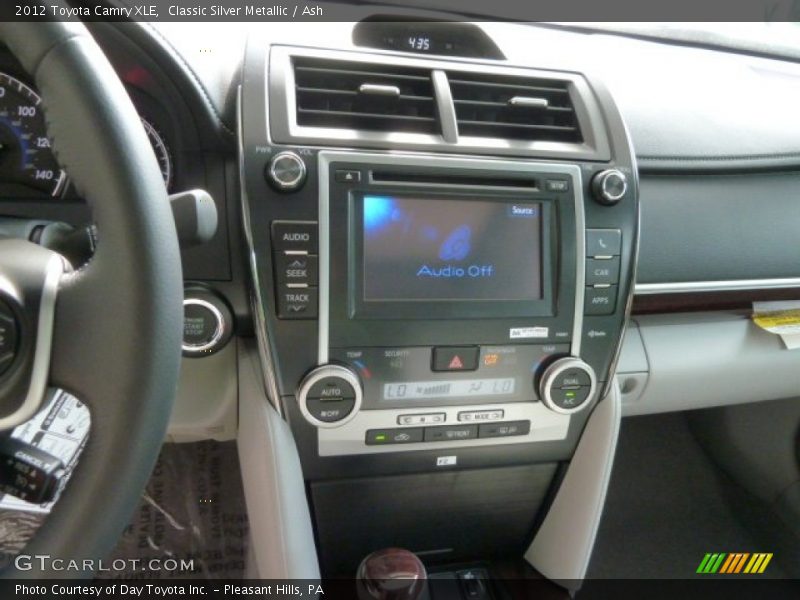 Classic Silver Metallic / Ash 2012 Toyota Camry XLE