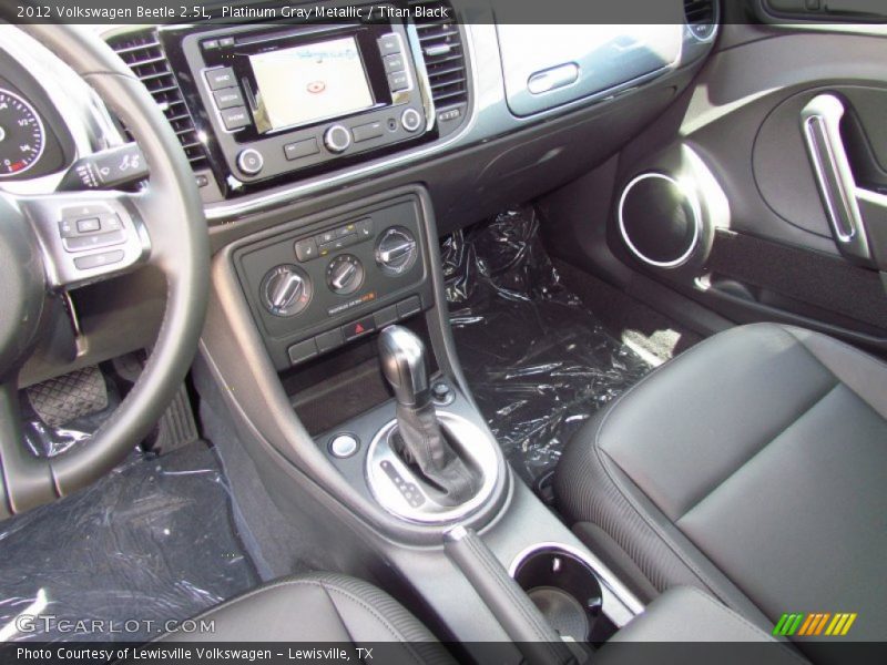Platinum Gray Metallic / Titan Black 2012 Volkswagen Beetle 2.5L