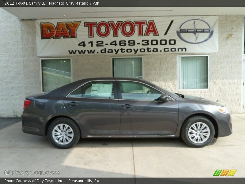 Magnetic Gray Metallic / Ash 2012 Toyota Camry LE