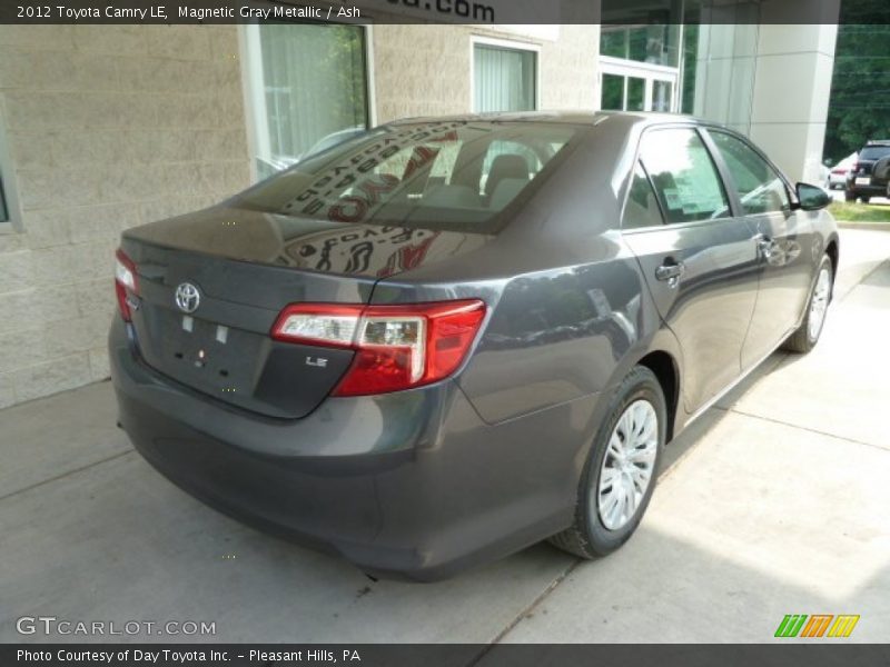 Magnetic Gray Metallic / Ash 2012 Toyota Camry LE