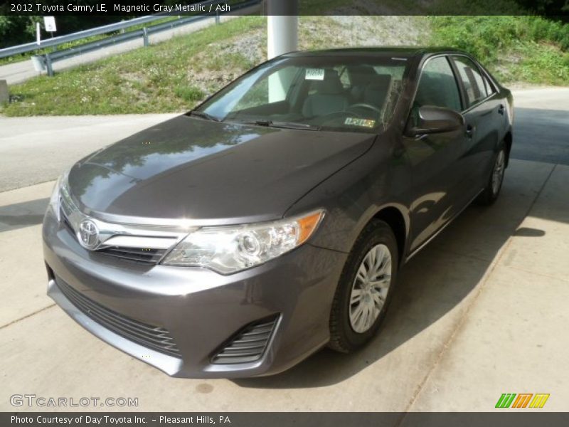 Magnetic Gray Metallic / Ash 2012 Toyota Camry LE