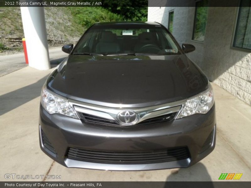 Magnetic Gray Metallic / Ash 2012 Toyota Camry LE