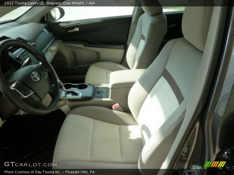 Magnetic Gray Metallic / Ash 2012 Toyota Camry LE