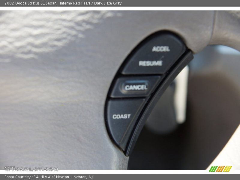 Inferno Red Pearl / Dark Slate Gray 2002 Dodge Stratus SE Sedan
