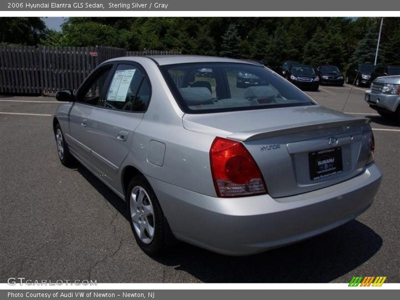 Sterling Silver / Gray 2006 Hyundai Elantra GLS Sedan