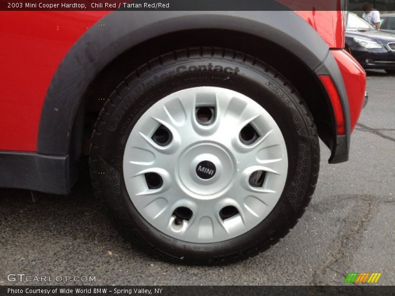 Chili Red / Tartan Red/Red 2003 Mini Cooper Hardtop