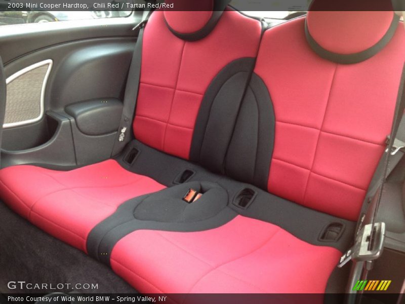 Chili Red / Tartan Red/Red 2003 Mini Cooper Hardtop