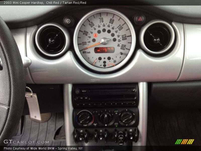 Chili Red / Tartan Red/Red 2003 Mini Cooper Hardtop